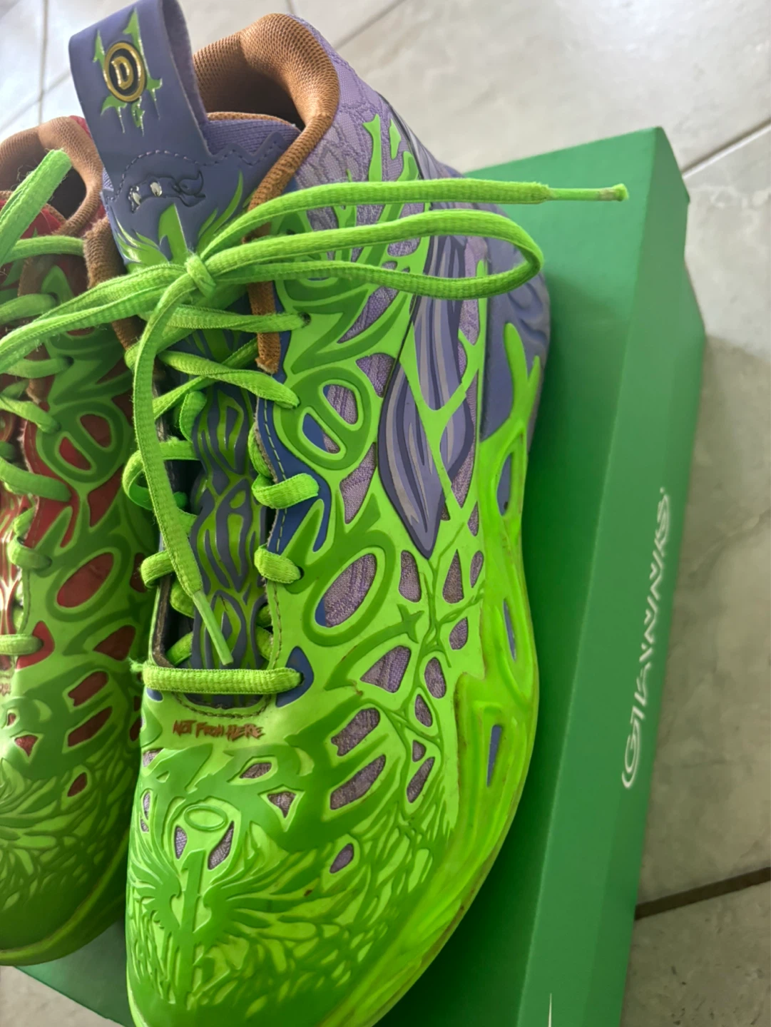 Puma LaMelo Ball MB.04 Teenage Mutant Ninja Turtles Shoes - photo 3