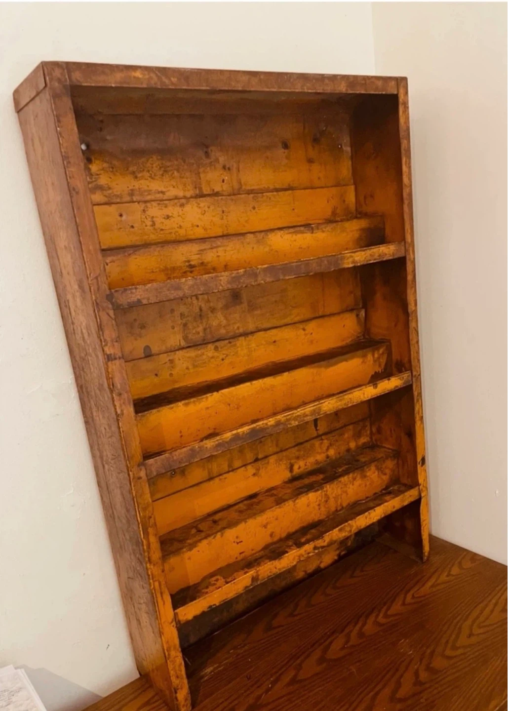 Vintage metal tool/storage/display case/shelving unit - photo 2