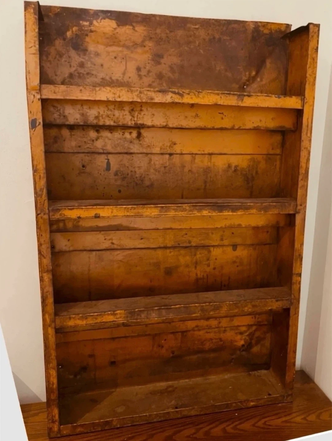 Vintage metal tool/storage/display case/shelving unit - photo 3