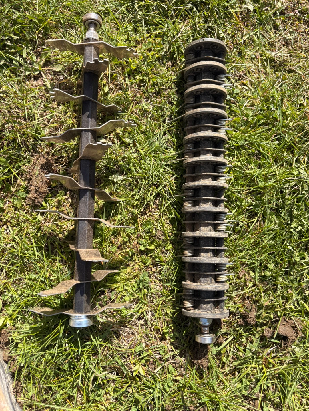 YARDCARE 16" 2-in-1 Dethatcher Scarifier - photo 3