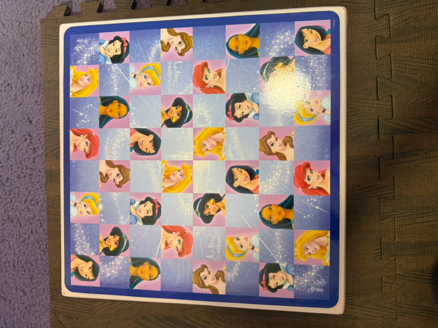 Disney Princess Chess Board Set