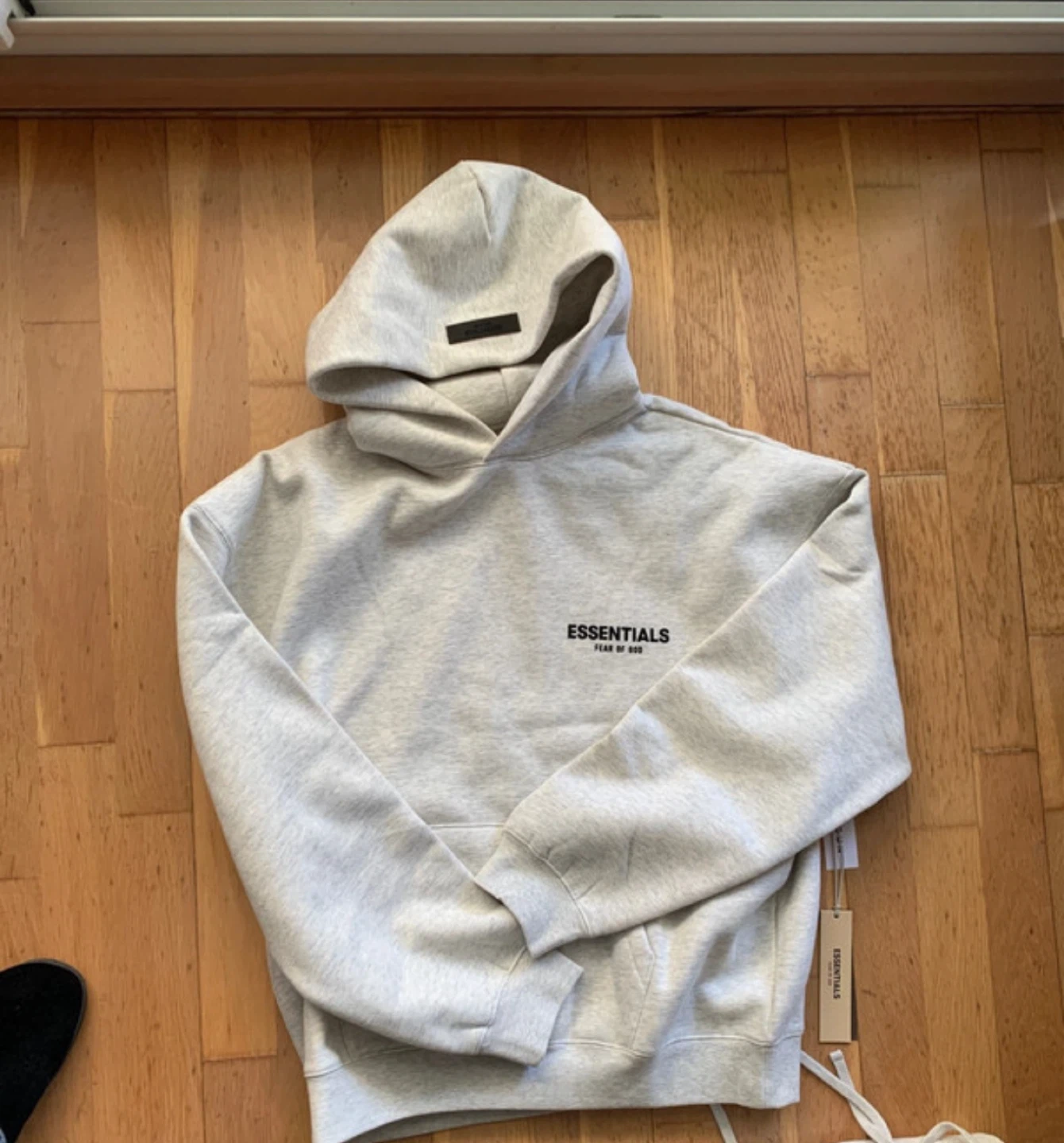 ESSENTIALS Fear of God Hoodie Grey Size S