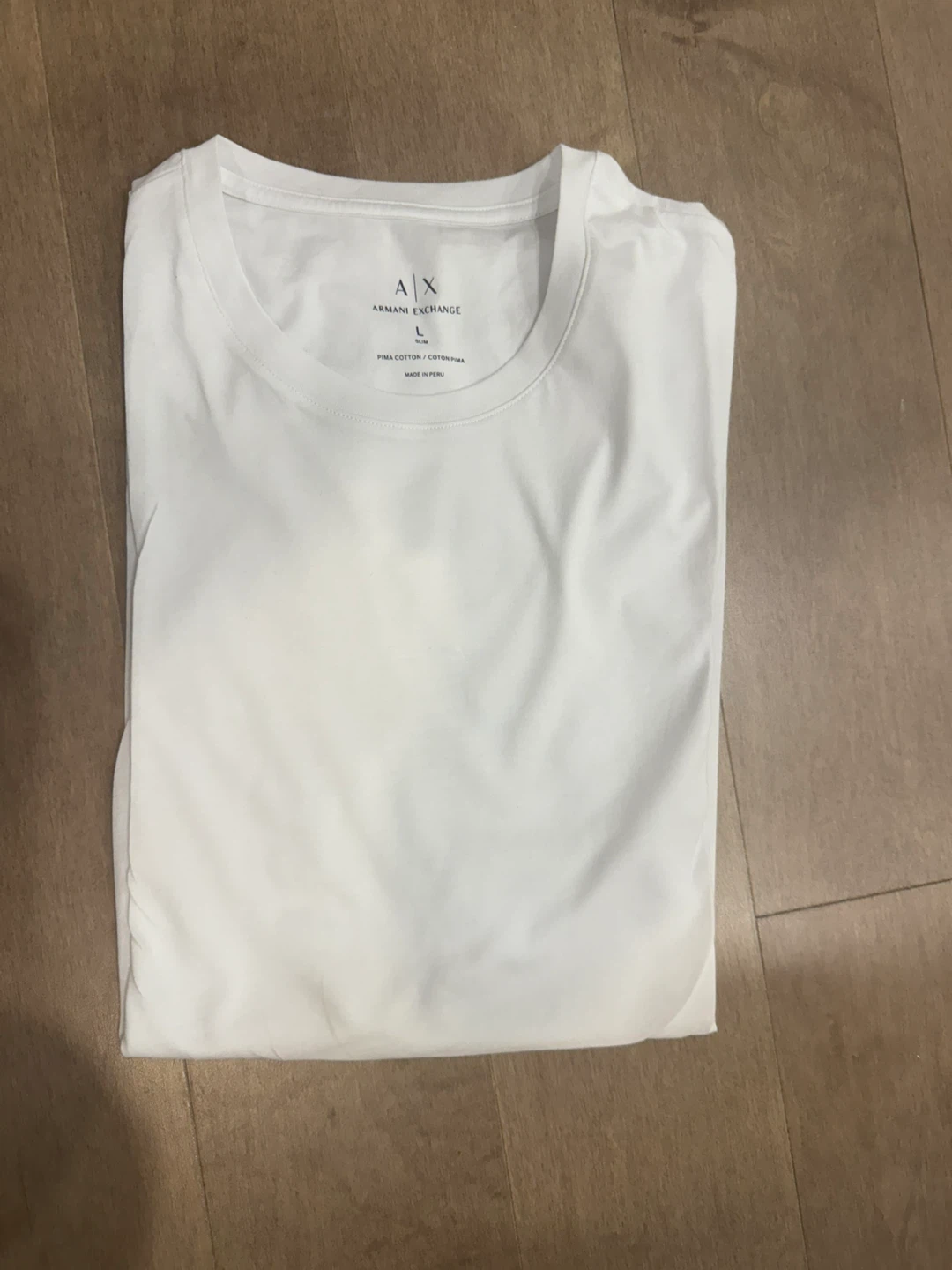 Armani Exchange White T-Shirt - Size L - photo 2