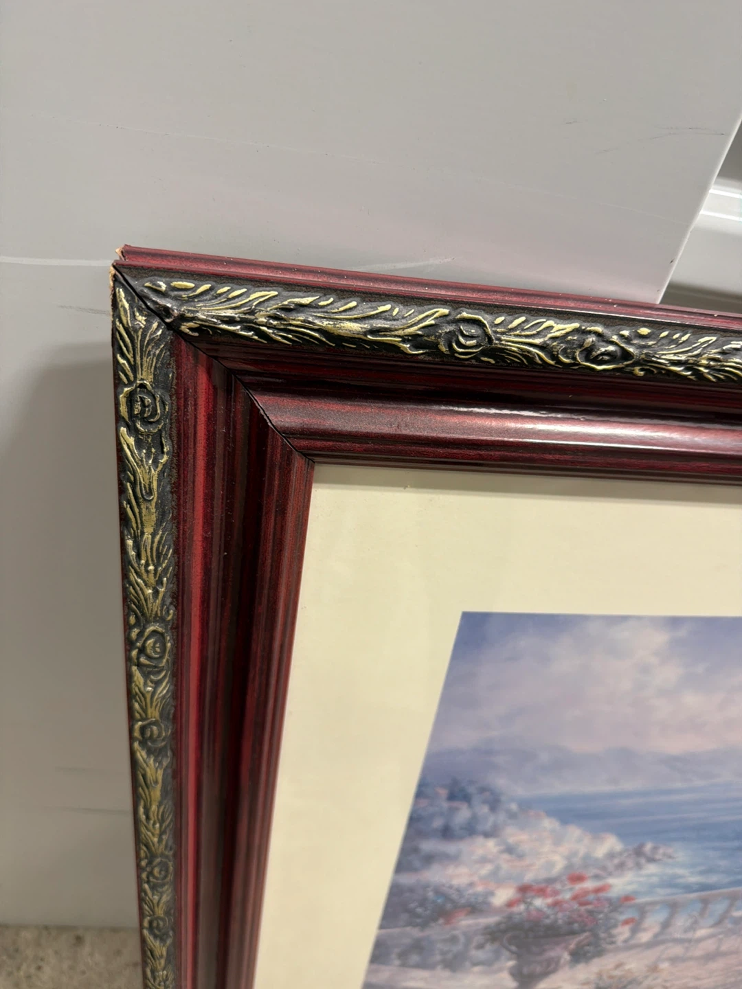 Framed Print of Italian Coastal Scene - photo 2