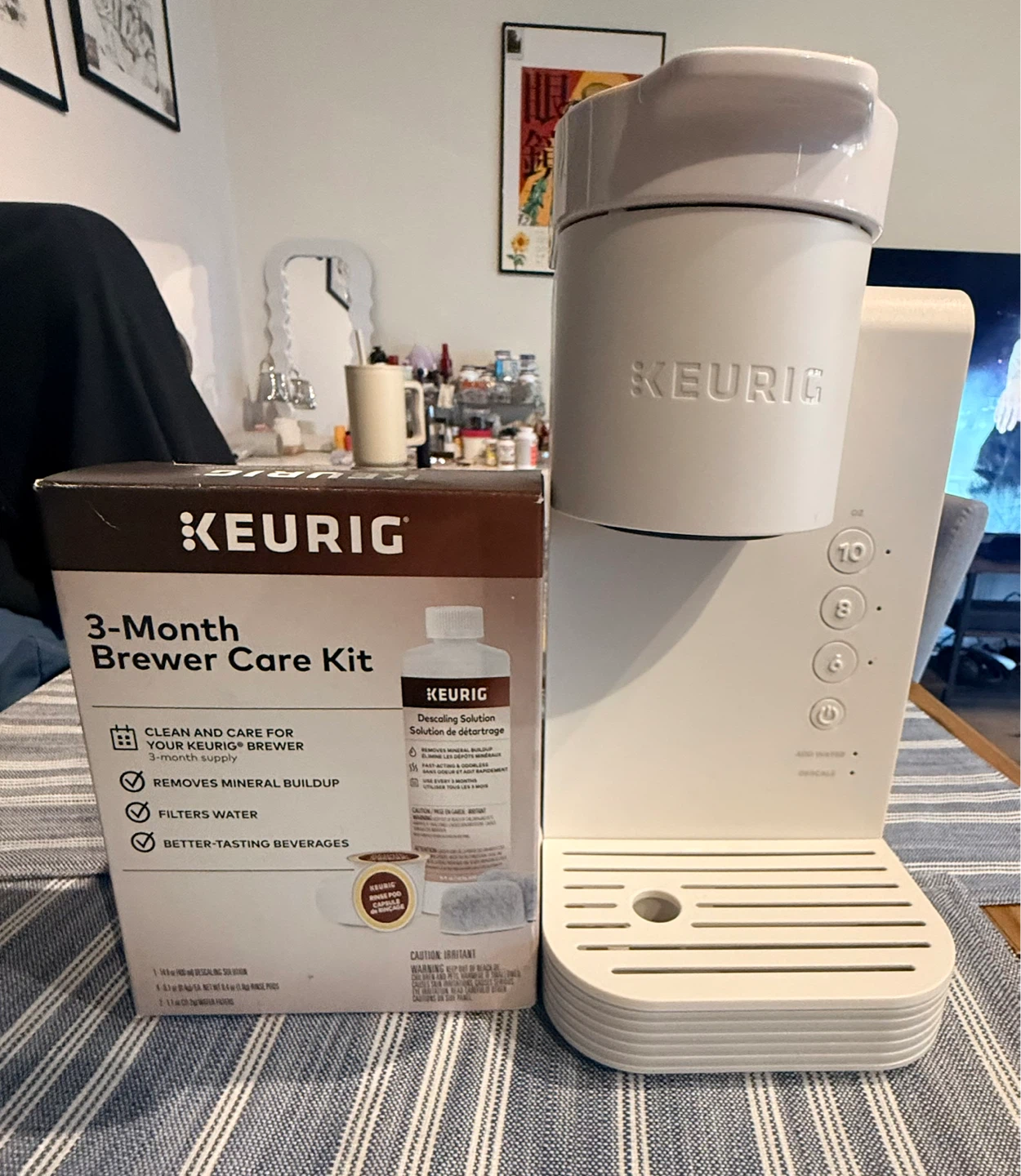 Keurig K-Express Coffee Maker with 3-Month Brewer Care Kit - photo 2