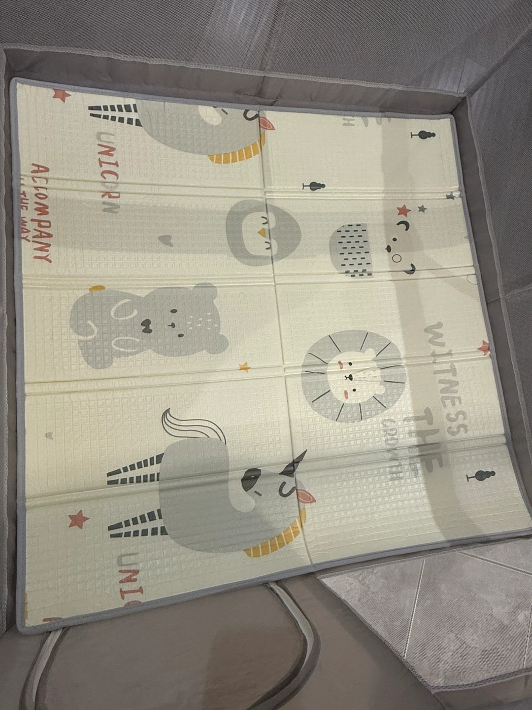 Playpen with Play Mat, 47x47x27inch - photo 4