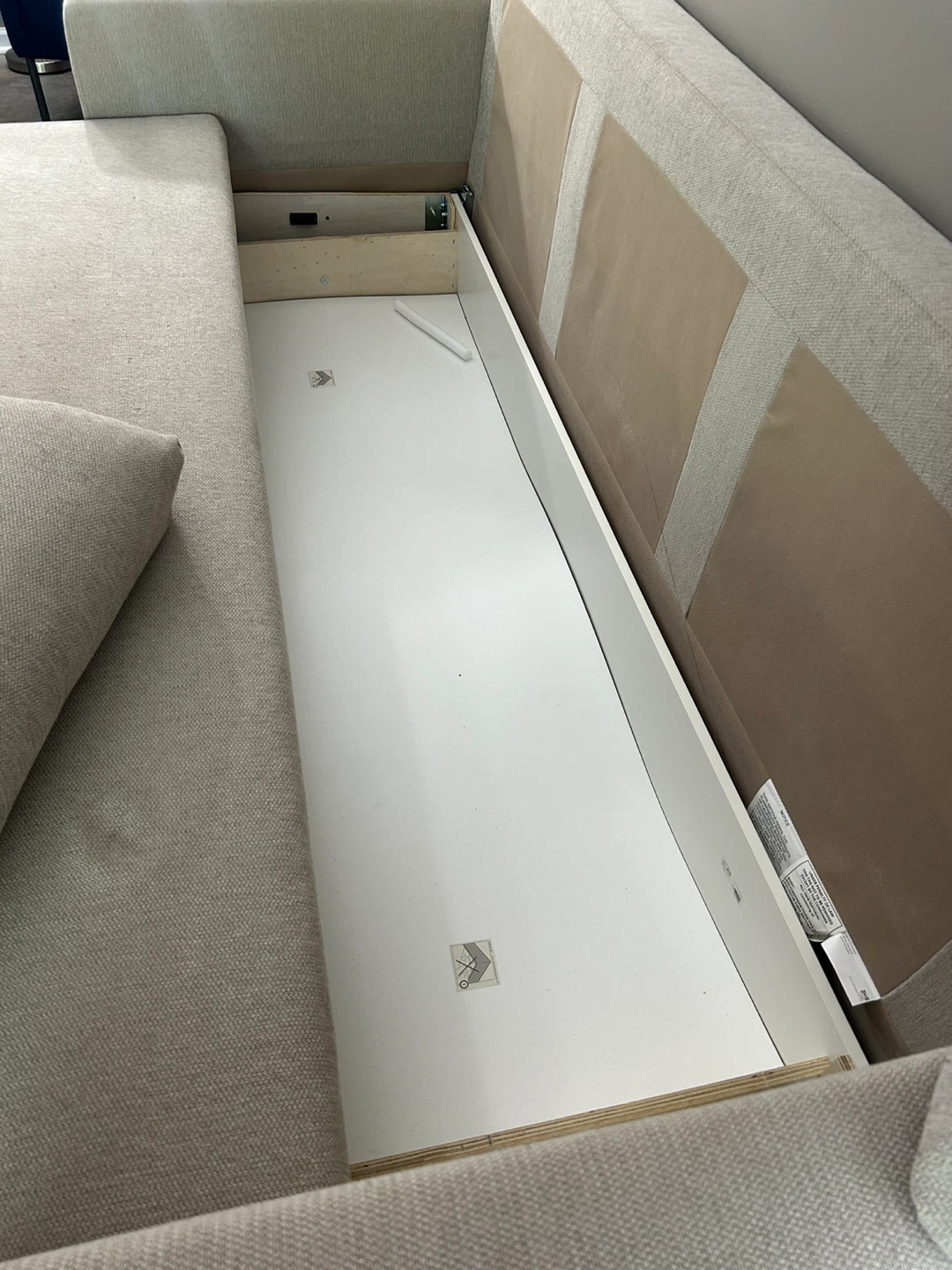 Sofa Bed with Storage - photo 3