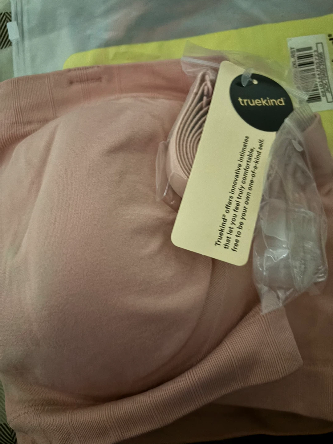 Truekind Convertible Strapless Bandeau Bra - Rose - photo 2