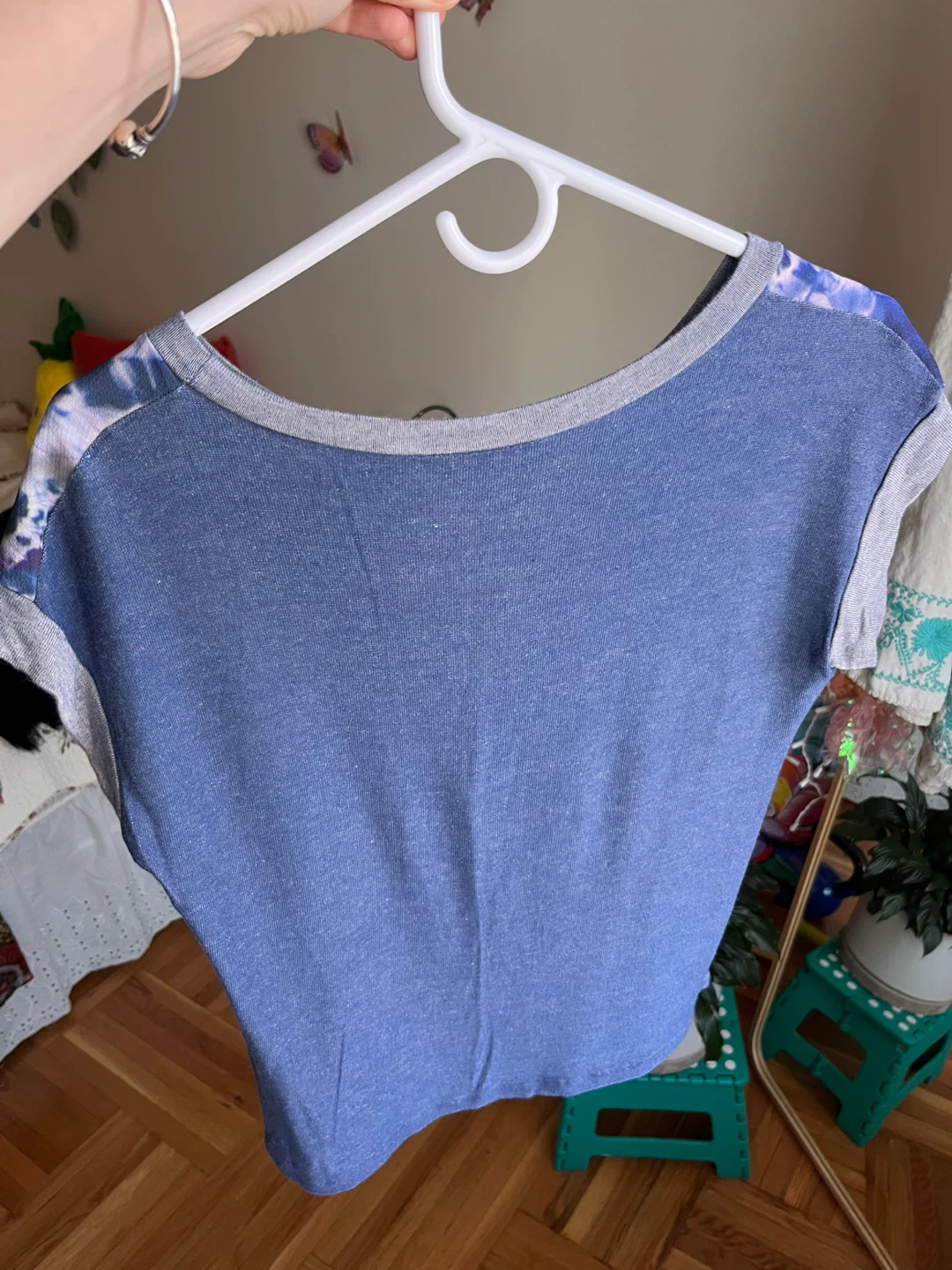 Blue Tie-Dye T-Shirt Italy 38size - photo 2