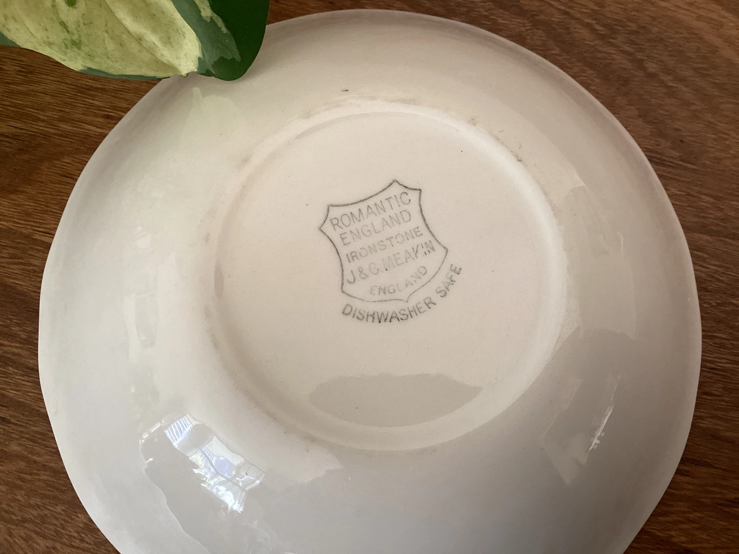 Romantic England Ironstone Bowl - photo 3