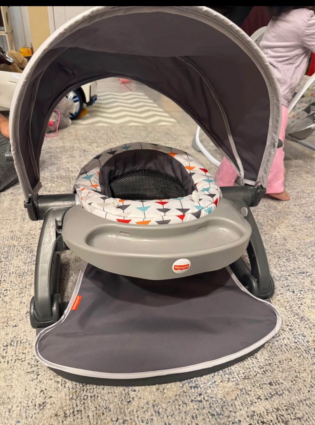 Fisher-Price Travel Baby Sit-Me-Up Floor Seat - photo 2