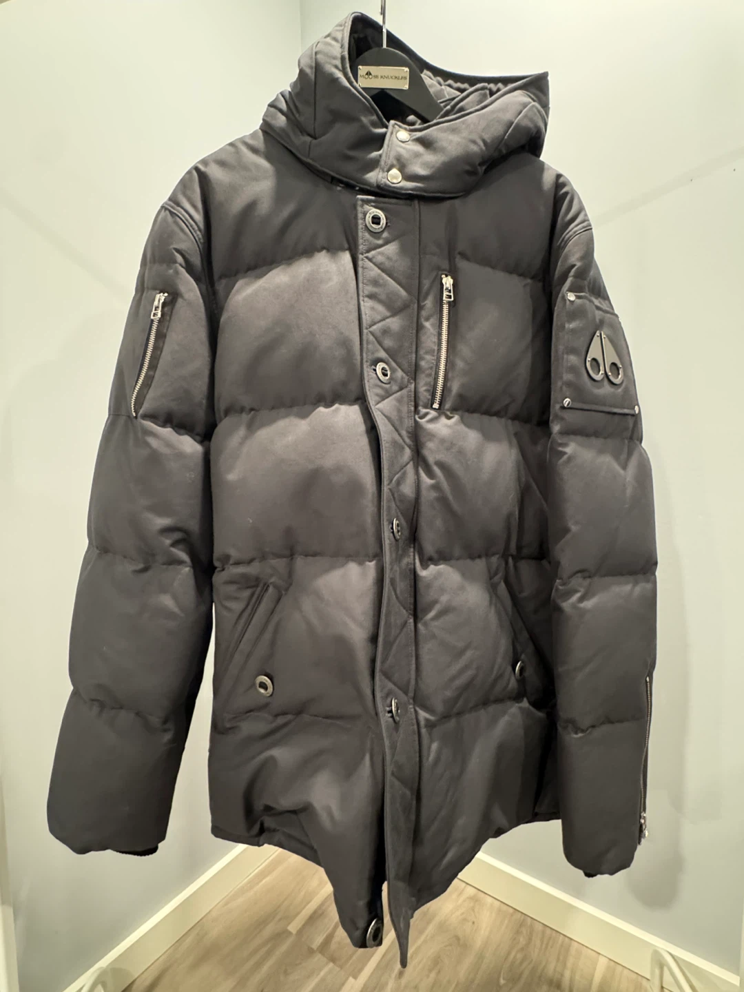 Moose Knuckles 3Q Graphite Jacket