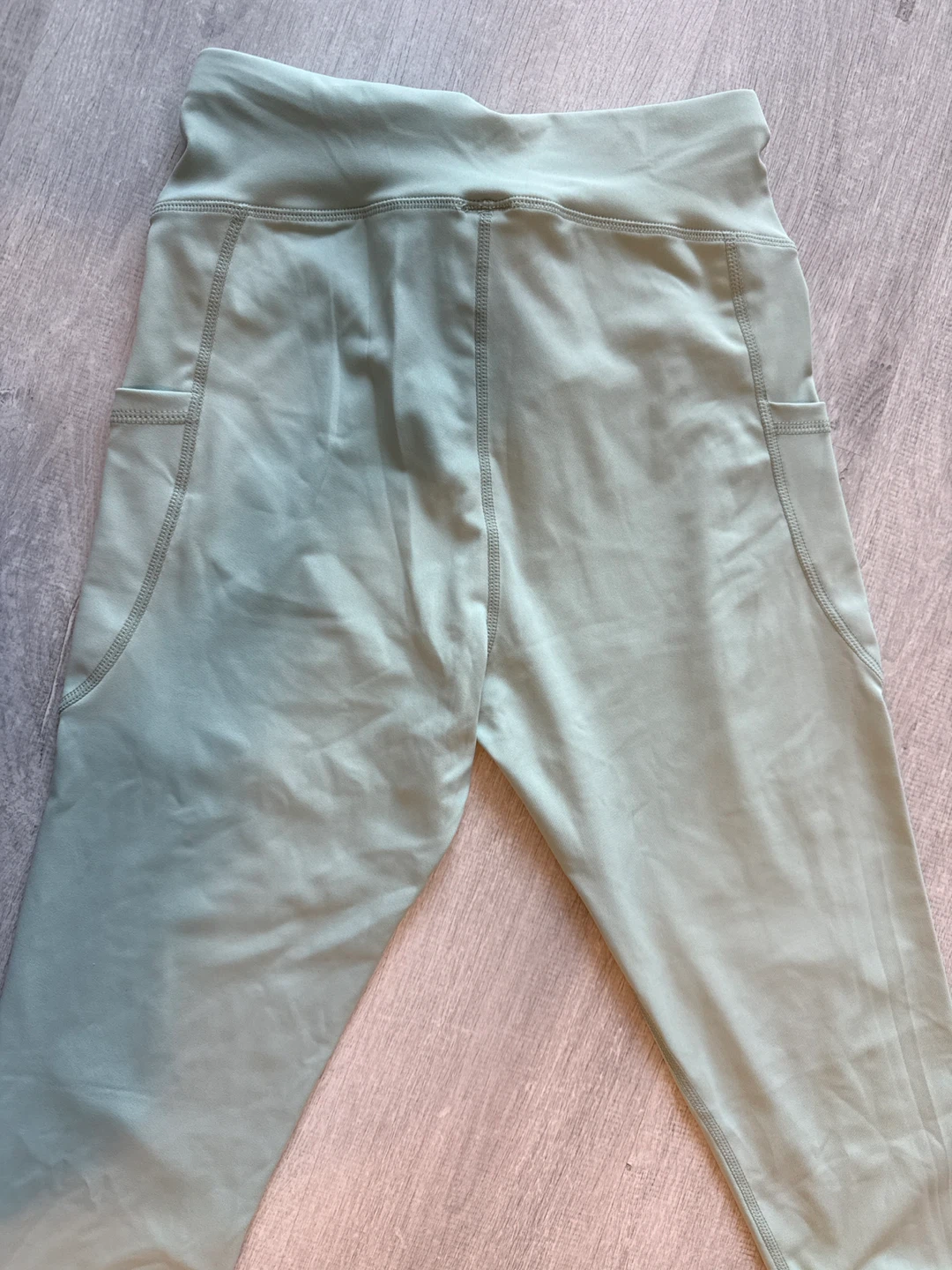 SHEIN Light Green High-Waisted Leggings Size M - photo 4