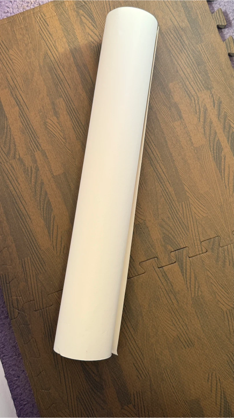 ‼️NEW: White construction paper roll
