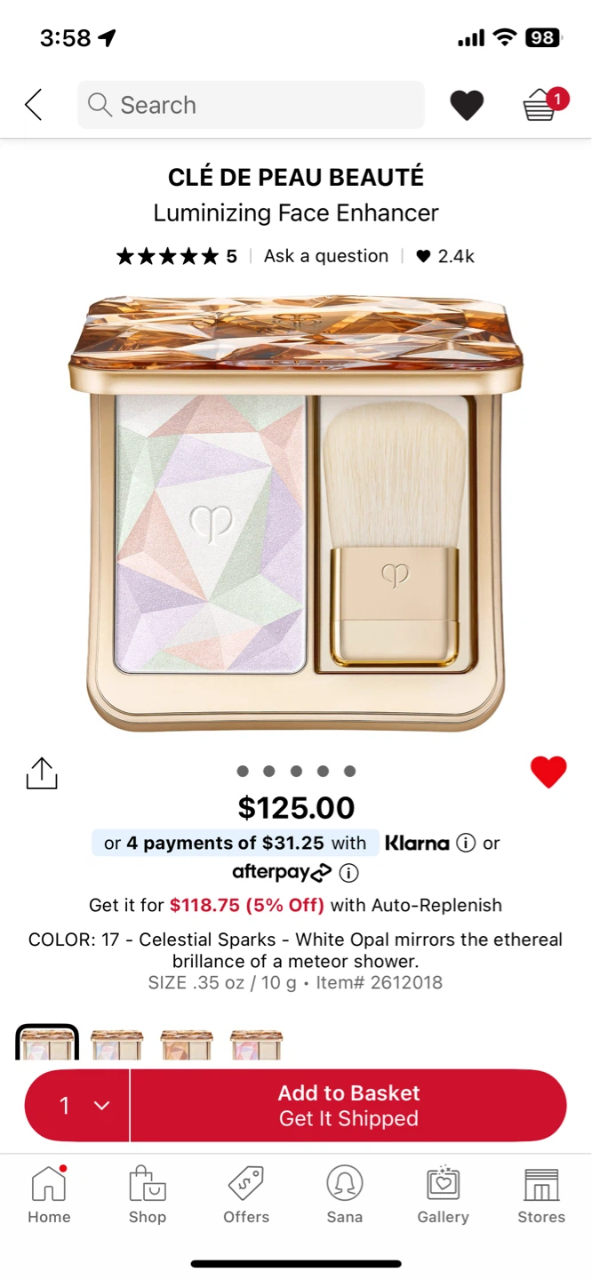 CLÉ DE PEAU Luminizing Face Enhancer refill