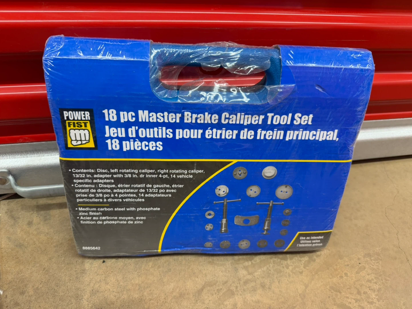 Power Fist 18 pc Master Brake Caliper Tool Set
