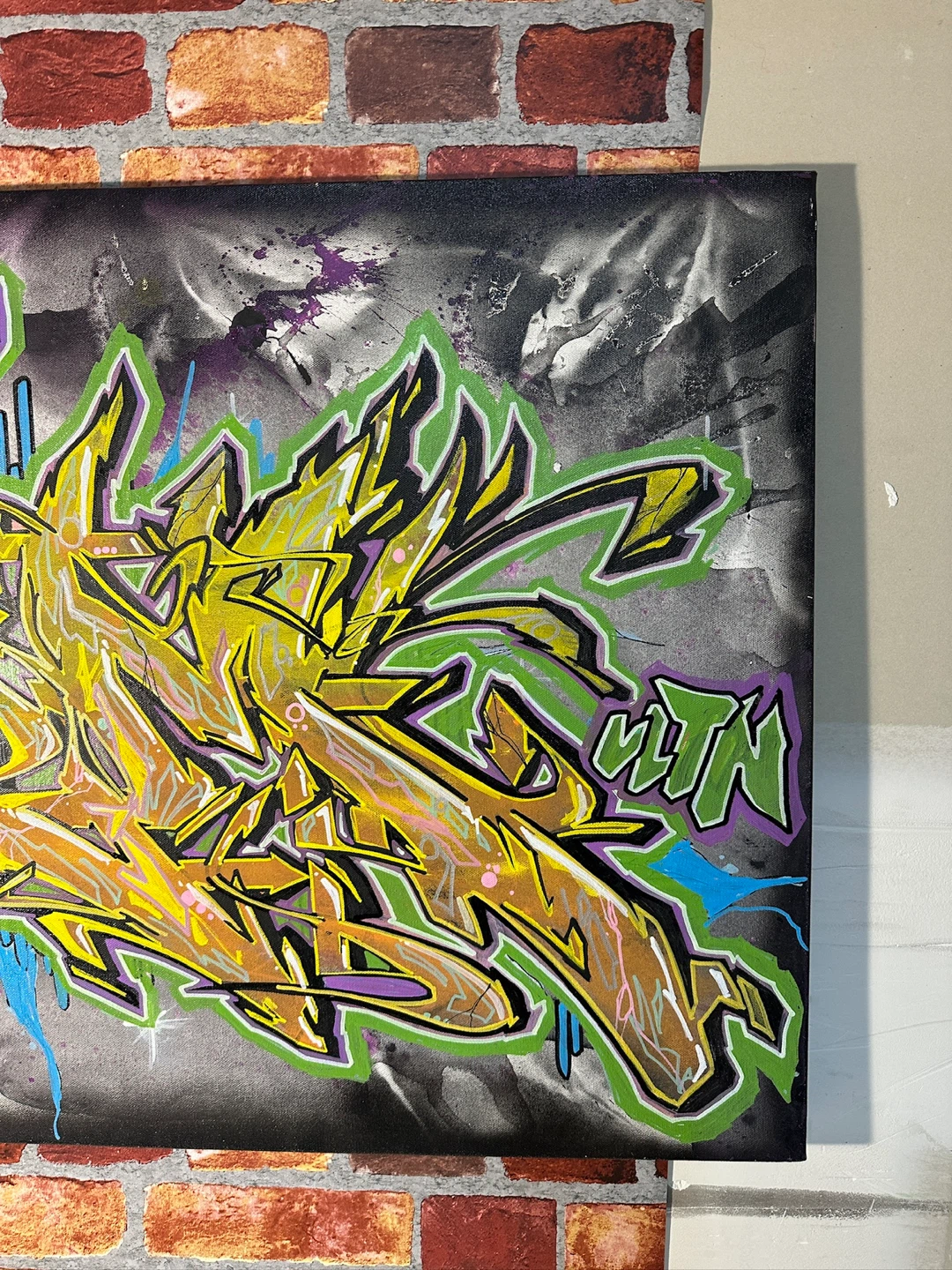 Graffiti Art Canvas By Artist Noem - photo 5