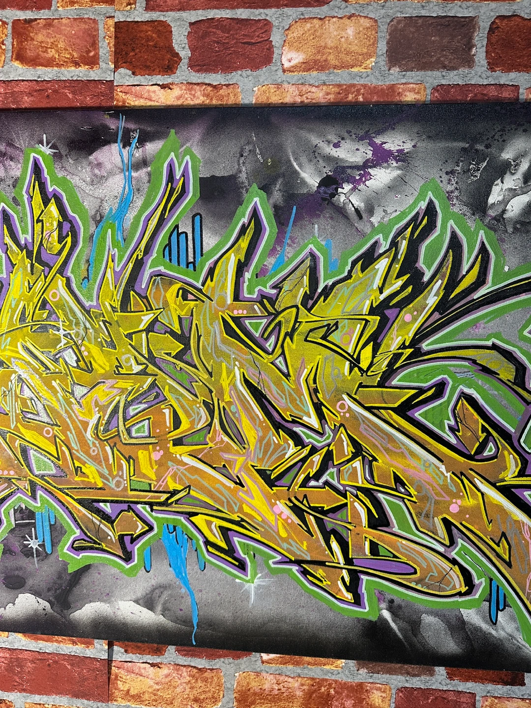Graffiti Art Canvas By Artist Noem - photo 4