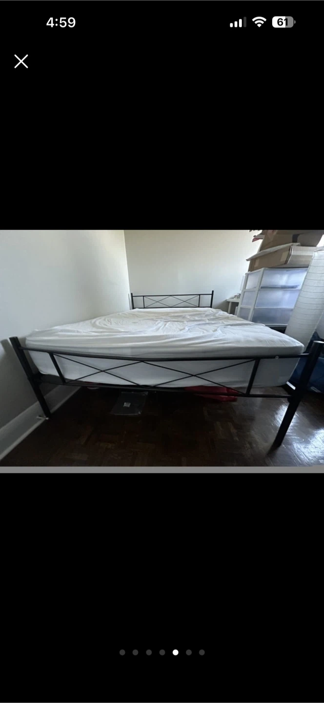 Queen Bed Mattress - As is - photo 2