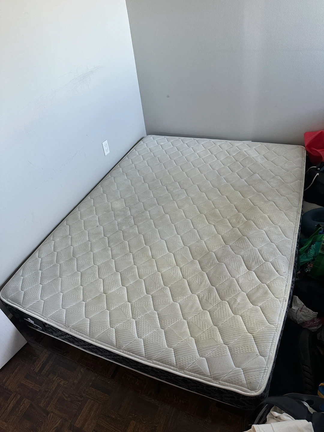 Queen Bed Mattress - As is - photo 3
