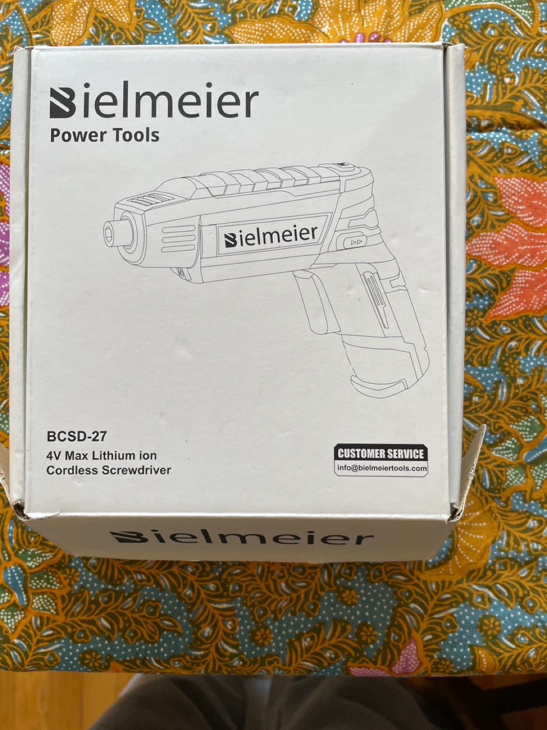 ielmeier Cordless Electric Screwdriver with Bit Set - photo 3