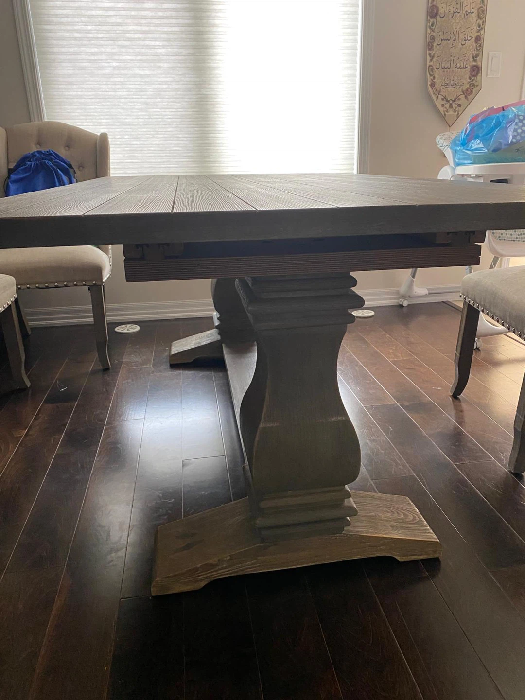 Rustic Wood Dining Table without chairs - photo 2