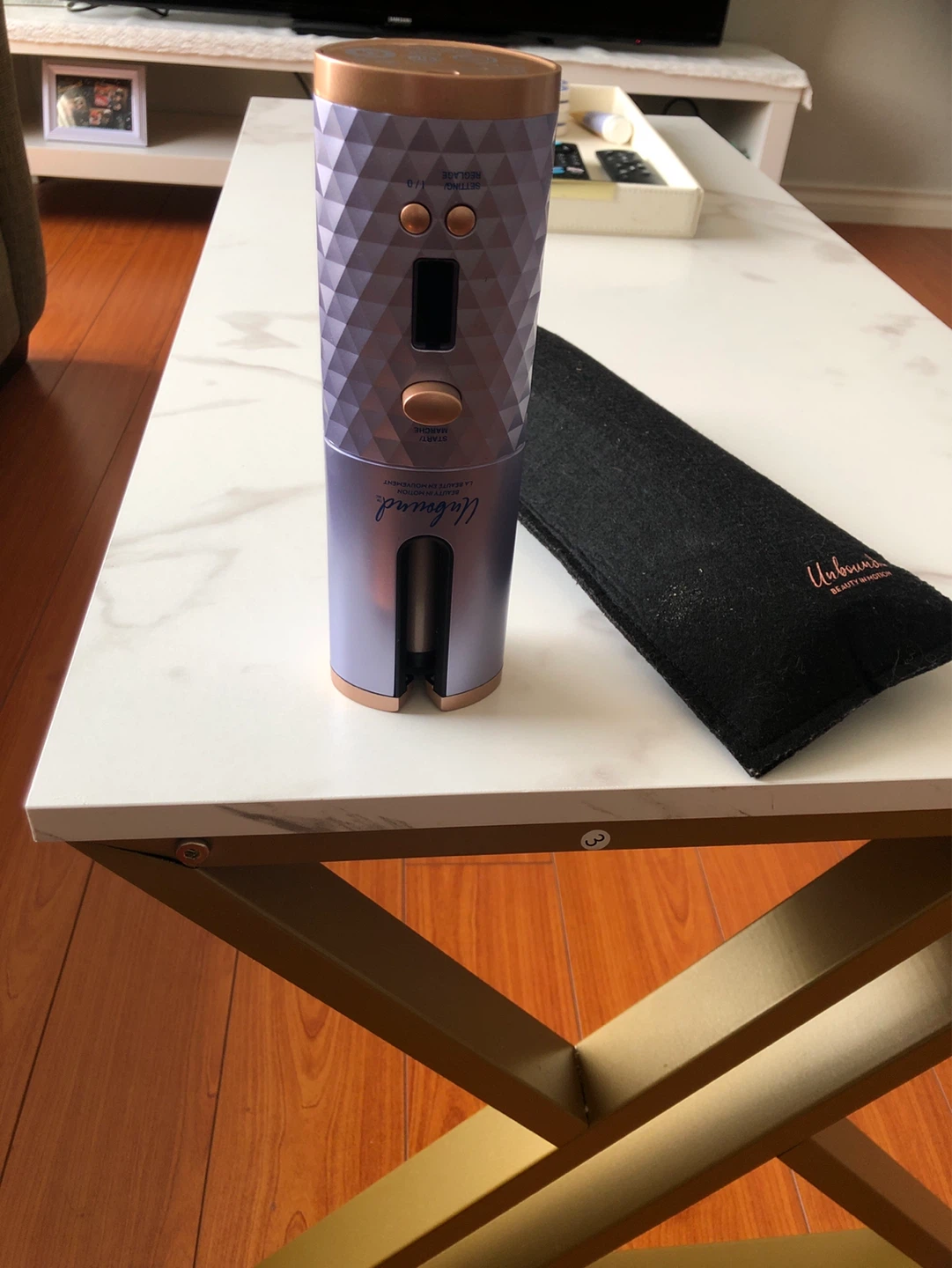 Heare crler  chargebule