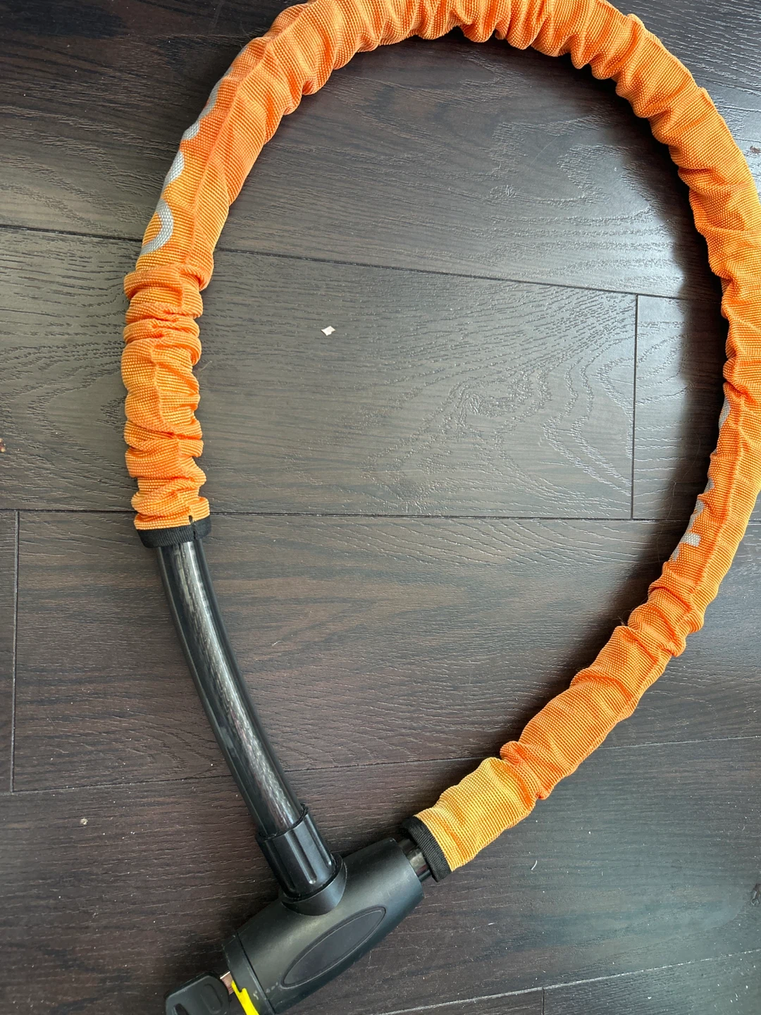Orange Bicycle Lock - photo 2