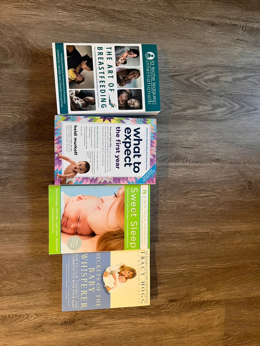 4 Parenting Books: Breastfeeding, Sleep, Baby Whisperer
