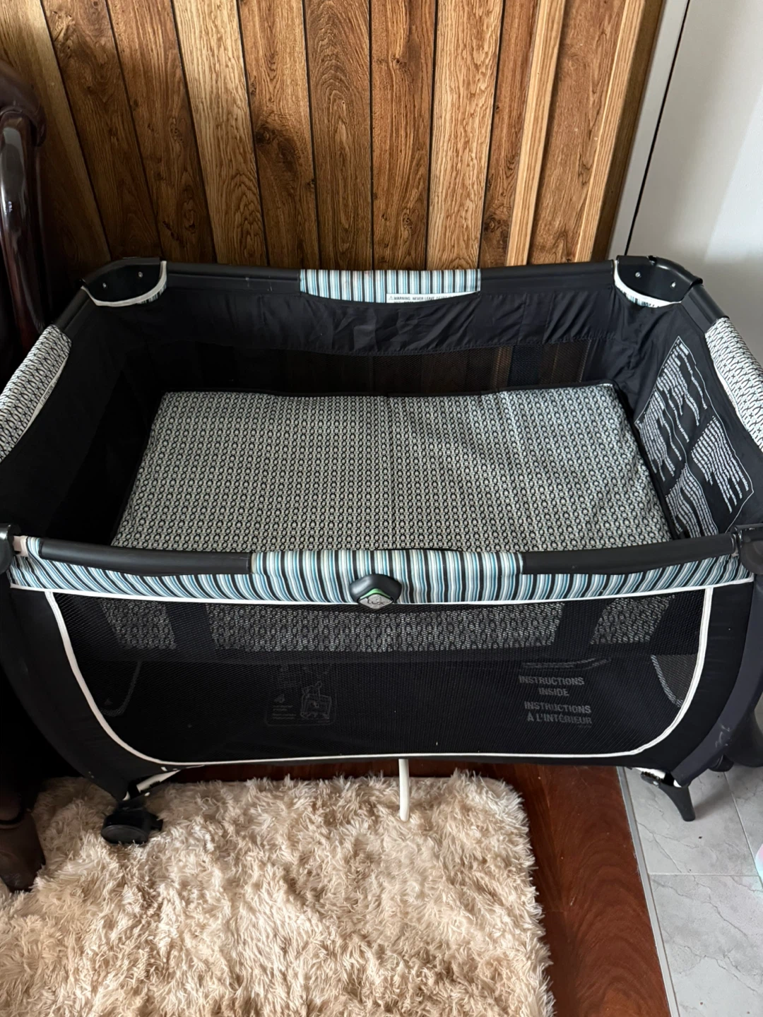 Baby bassinet and playpen - photo 2