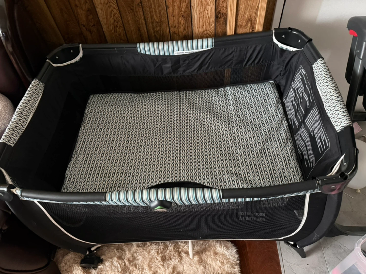 Baby bassinet and playpen - photo 4