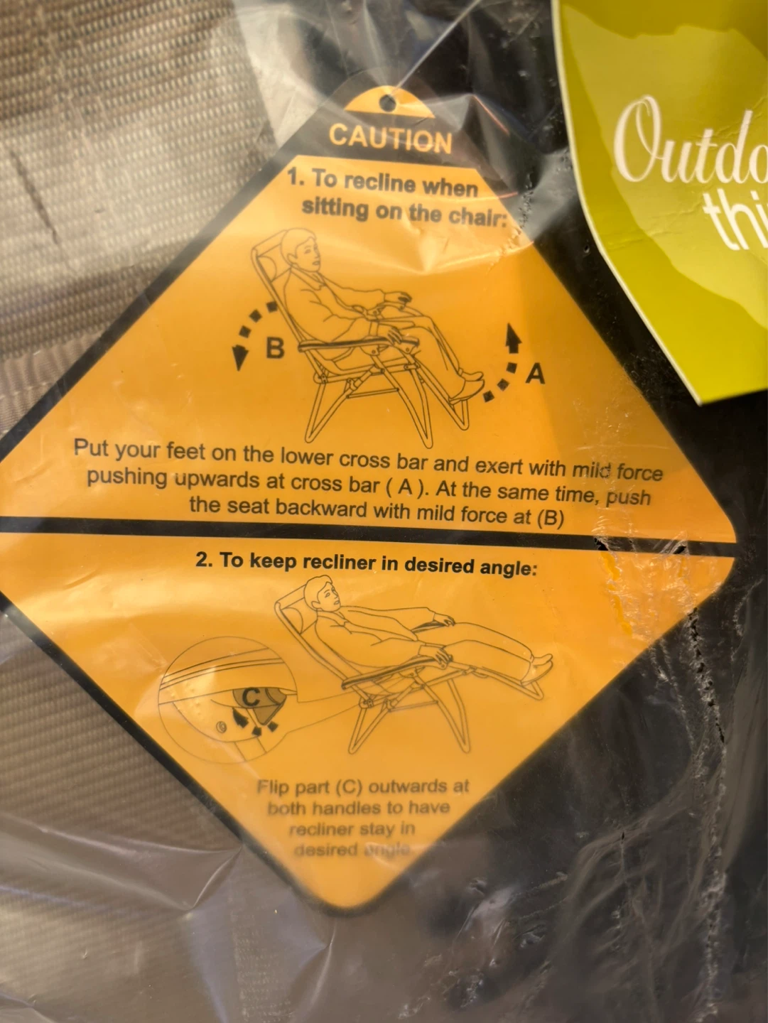 NEW ZERO-GRAVITY OUTDOOR LOUNGE RECLINER CHAIR - photo 3