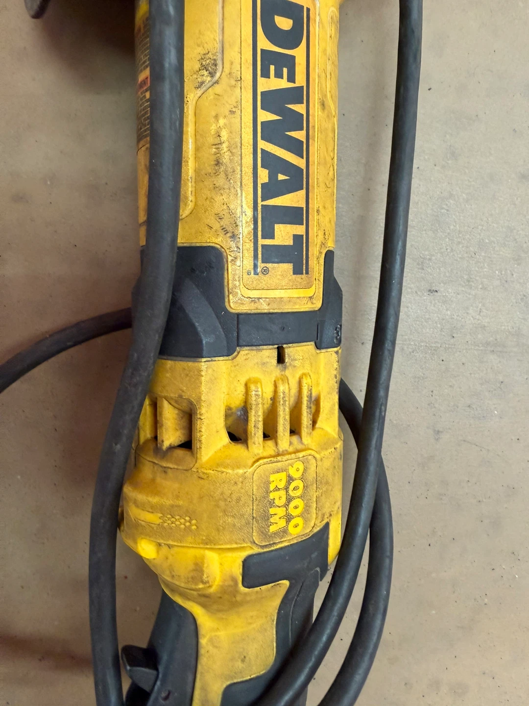 DEWALT 2000 RPM Angle Grinder with Disc - photo 2