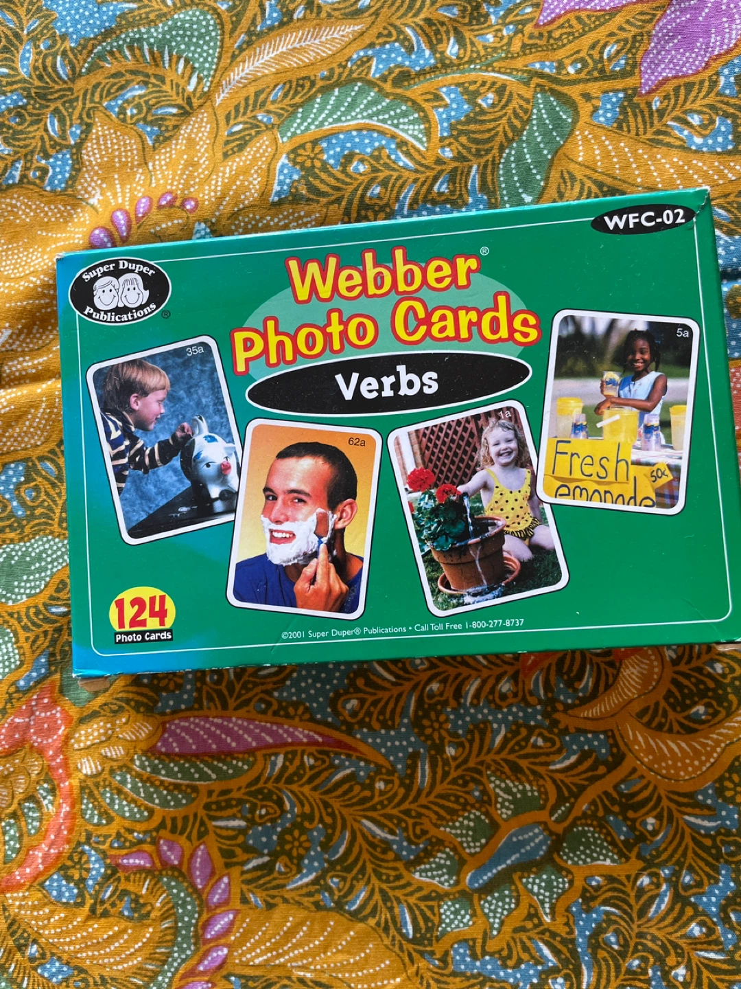Webber Photo Cards Verbs - Super Duper Publications