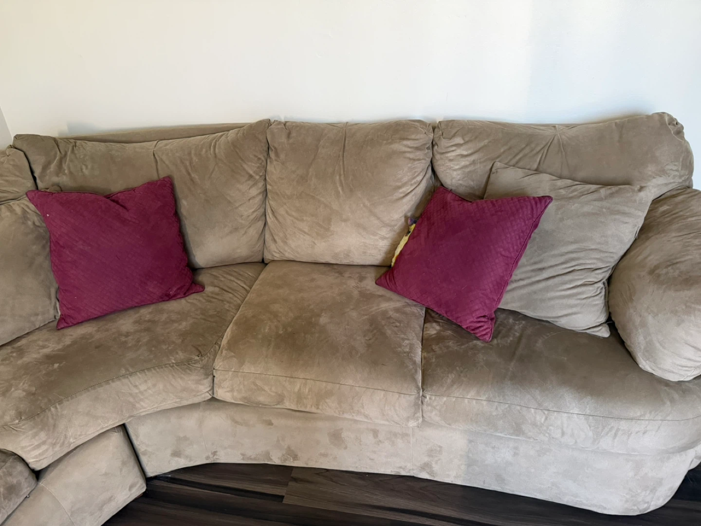 Sectional Sofa with Pillows - photo 3