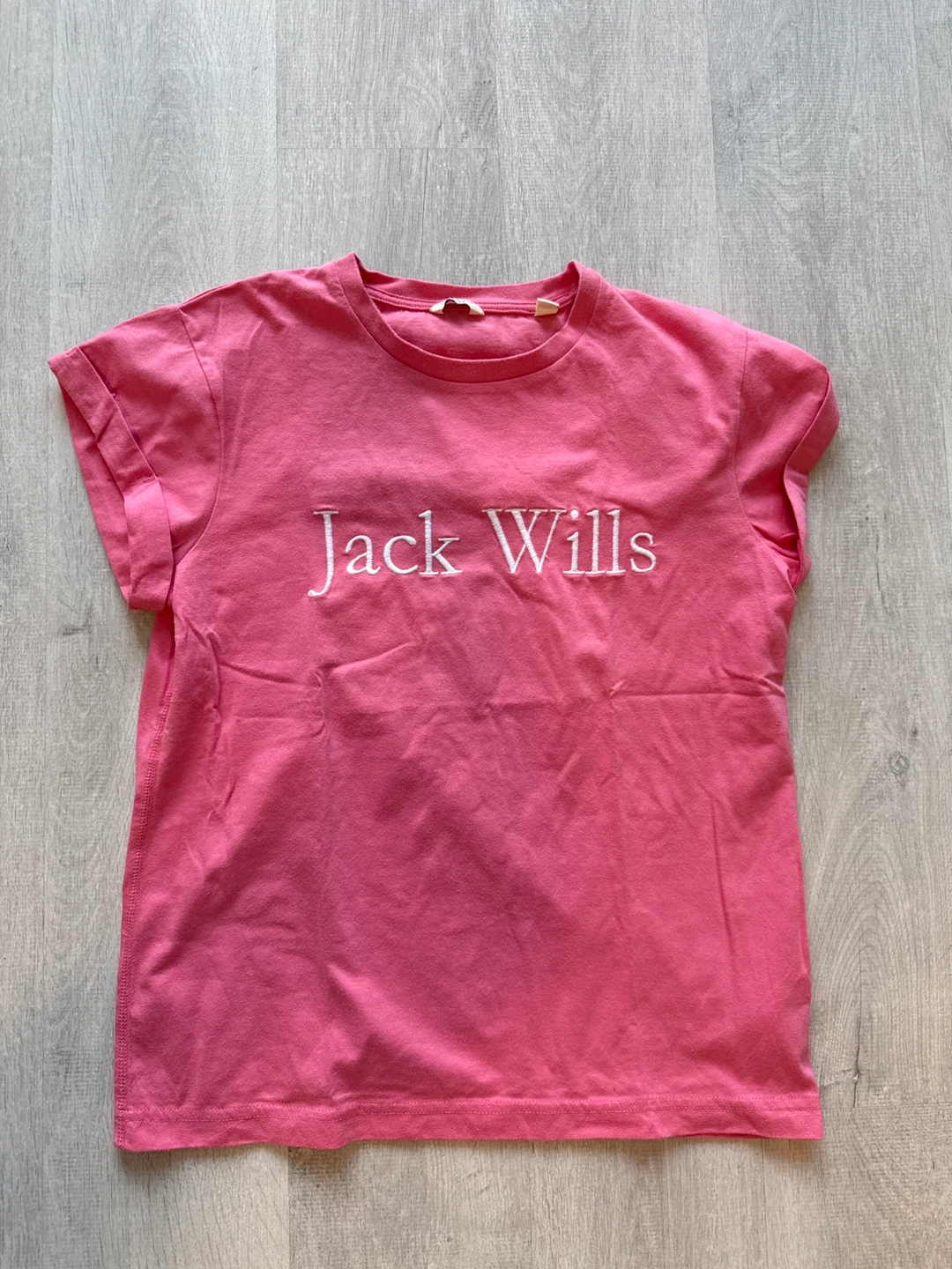 Jack Wills Pink T-Shirt UK 6 / US 2