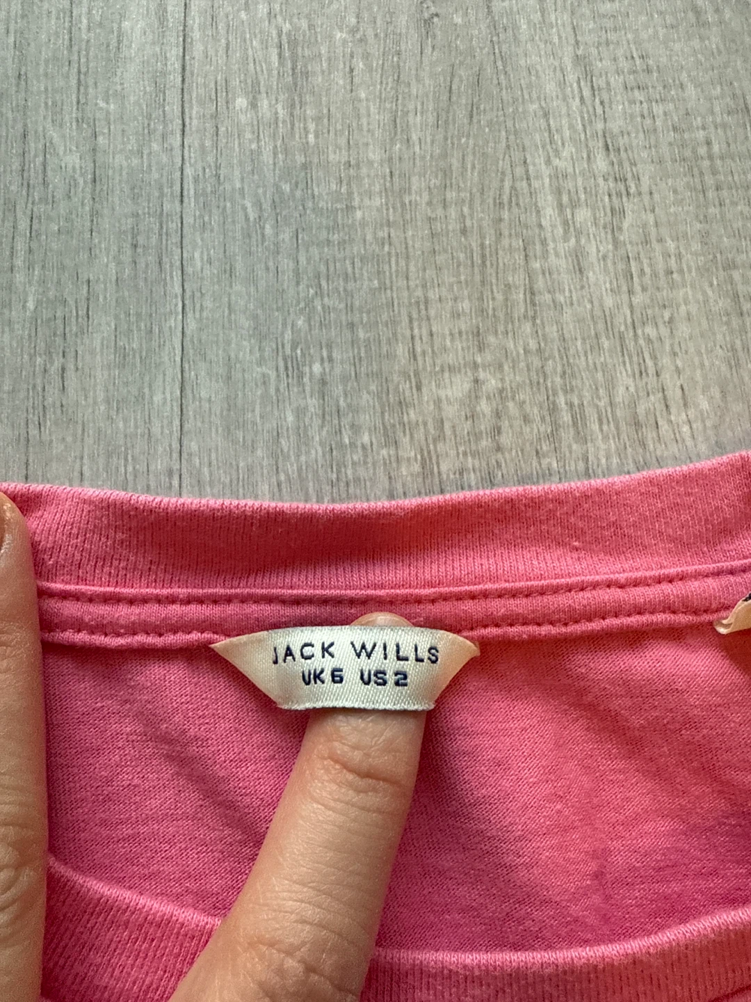 Jack Wills Pink T-Shirt UK 6 / US 2 - photo 2