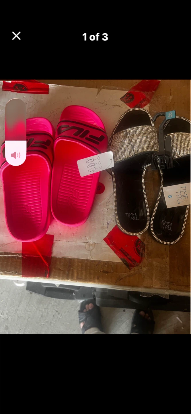For sale lady sandals size 6 and 8