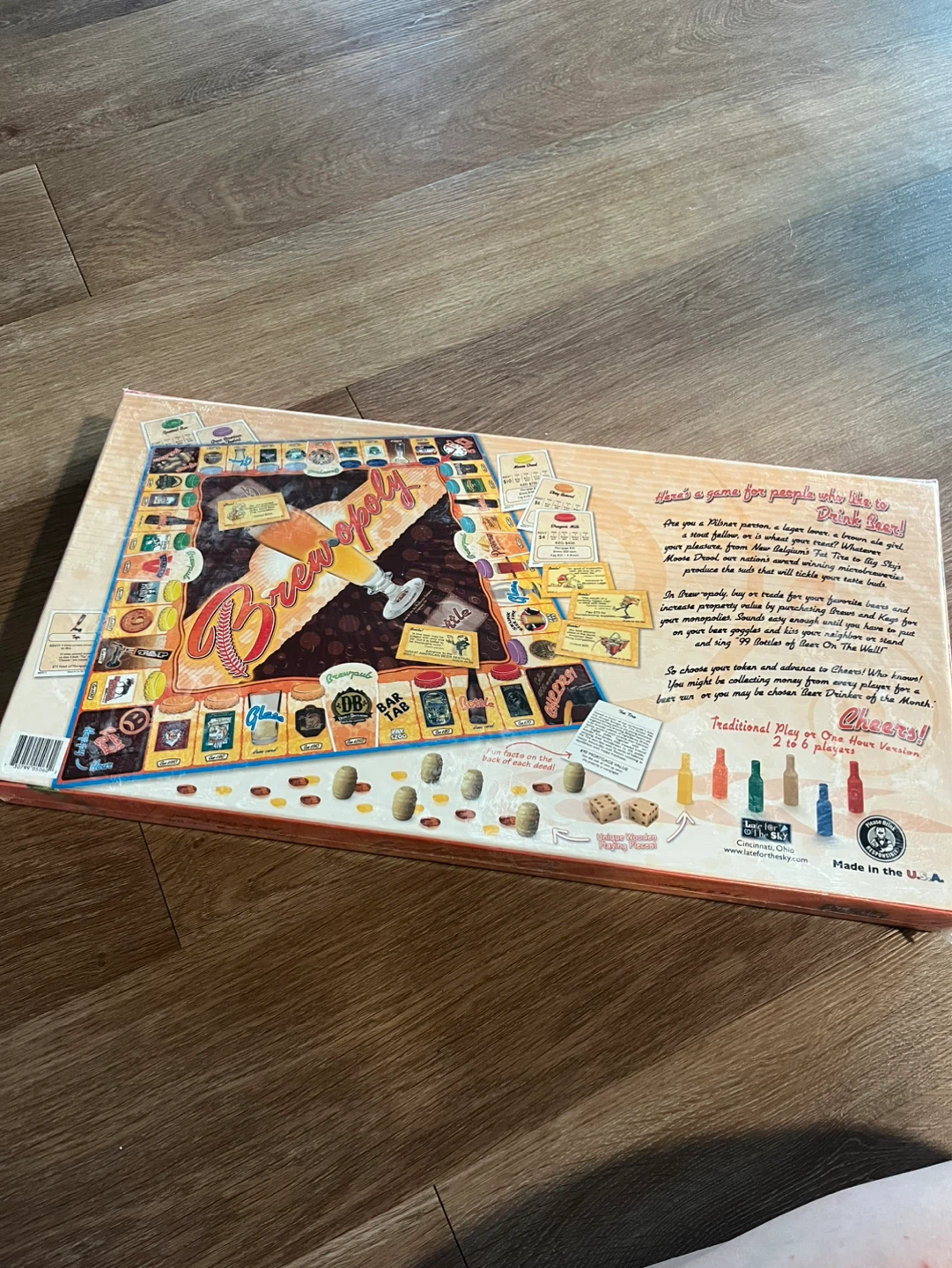 New Brew-opoly Monopoly Board Game - photo 2