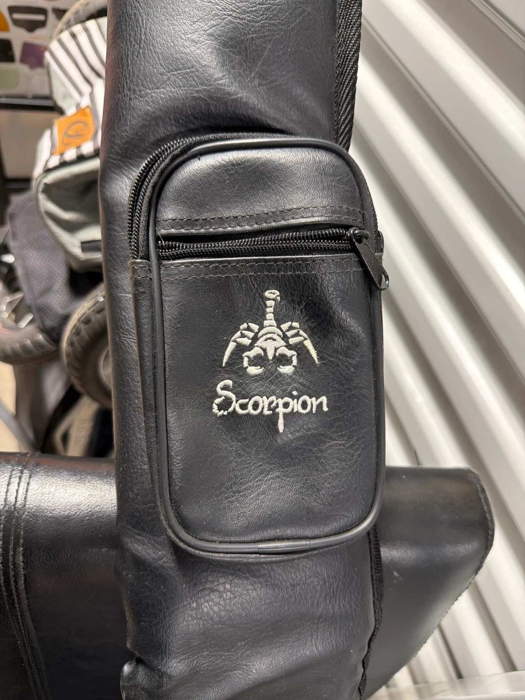 Scorpion Black Faux Leather Gig Bag - photo 2
