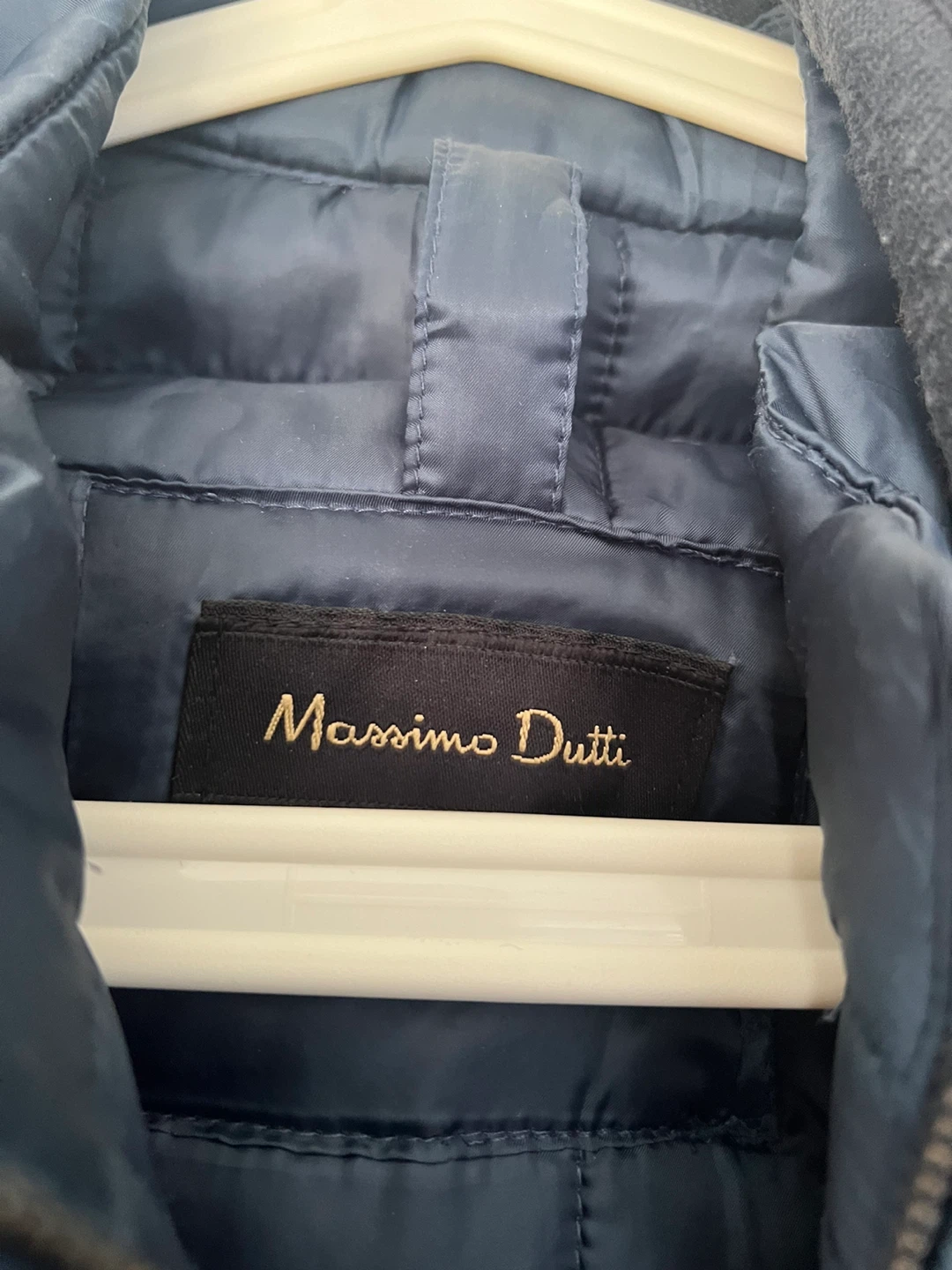 Massimo Dutti Navy Blue Jacket with Inner Vest - photo 3