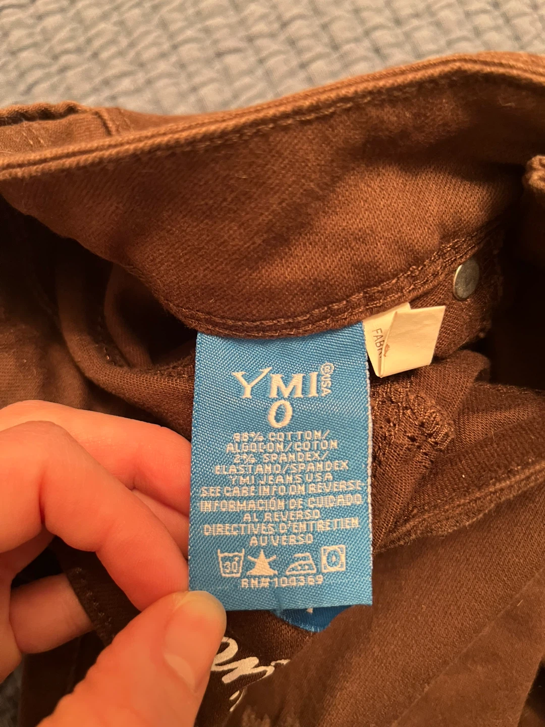 YMI Brown Skinny Jeans - Size 0 - photo 4