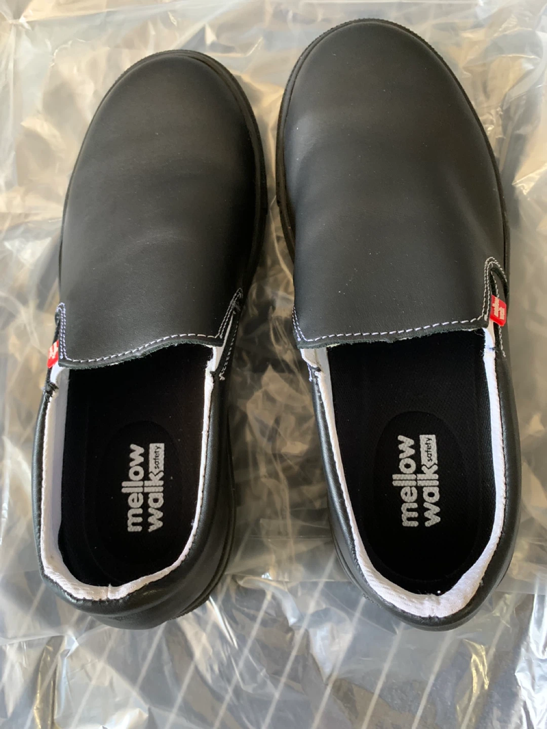 Mellow Walk Owen/Jessica Black Slip-On Shoes Size 7