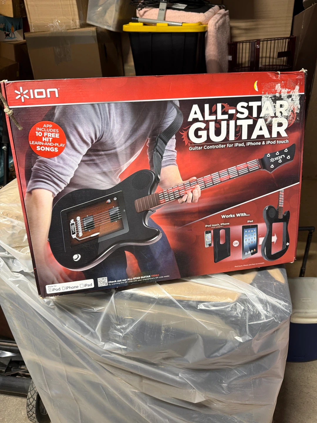 ION All-Star Guitar Controller for iPad, iPhone & iPod Touch