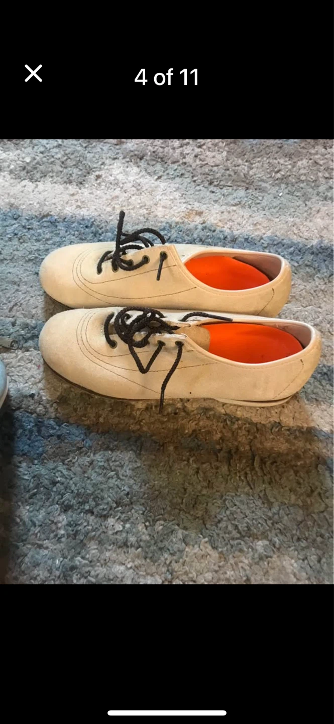 Bowling ball with case and shoes - photo 3