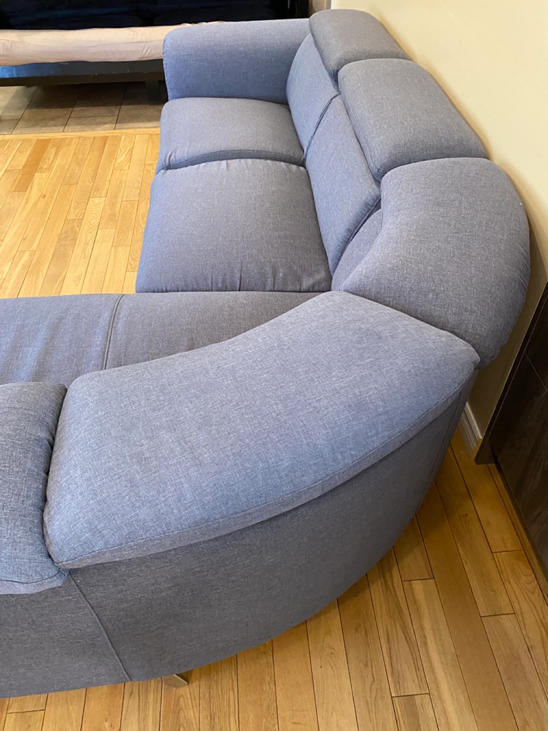 Modern Grey Sectional Sofa with Right Chaise (CAN DELIVER) - photo 5