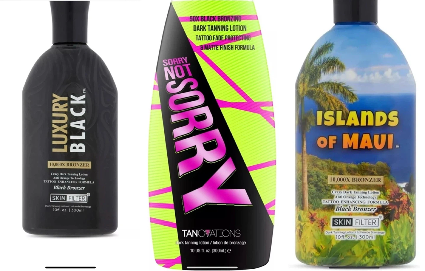 Bronzer Dark Tanning Lotion 200 pieces