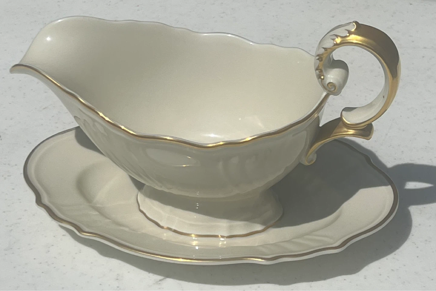 Rosenthal Selb-Flossberg Gravy Boat with Saucer