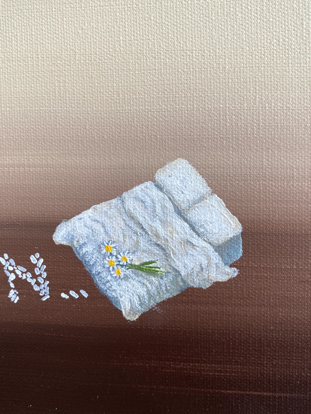 Daisies By Justin Bieber inspired original painting 🌱 - photo 2