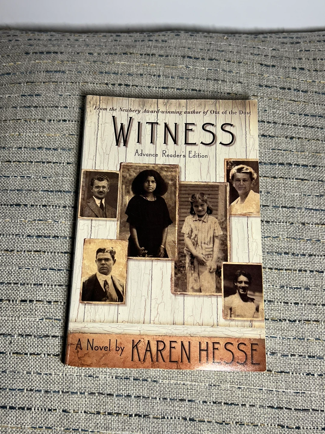 Witness: A Novel by Karen Hesse - Advance Reader's Edition